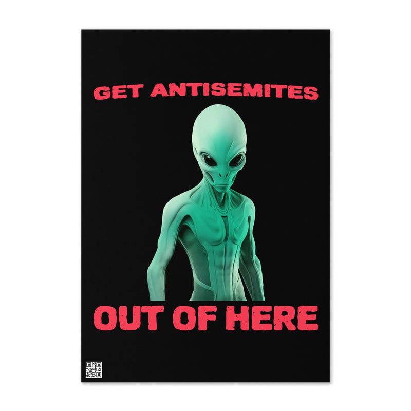 Get Alien Out | Antisemitism | Greeting Card