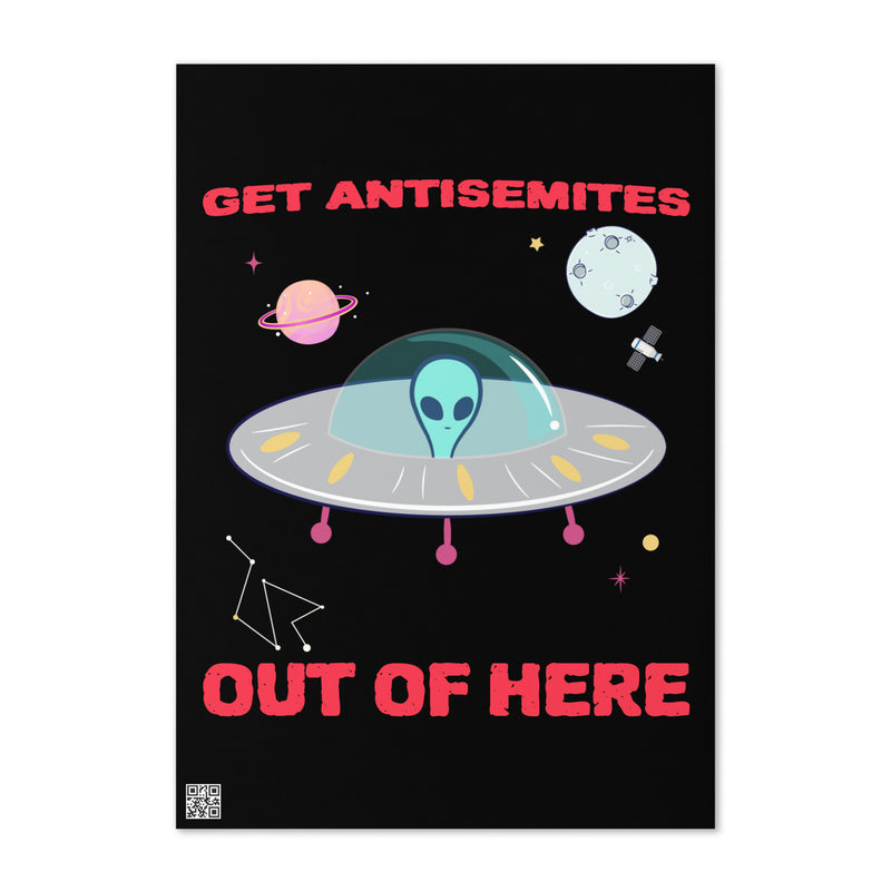 Get Alien Out | Antisemitism | Greeting Card