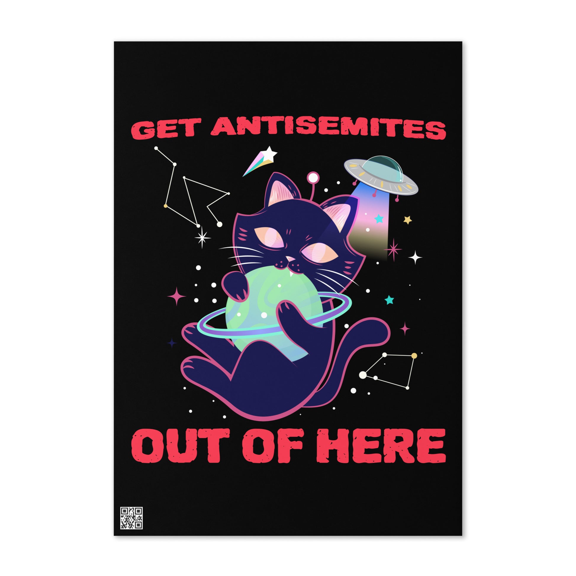 Get Alien Out | Antisemitism | Greeting Card