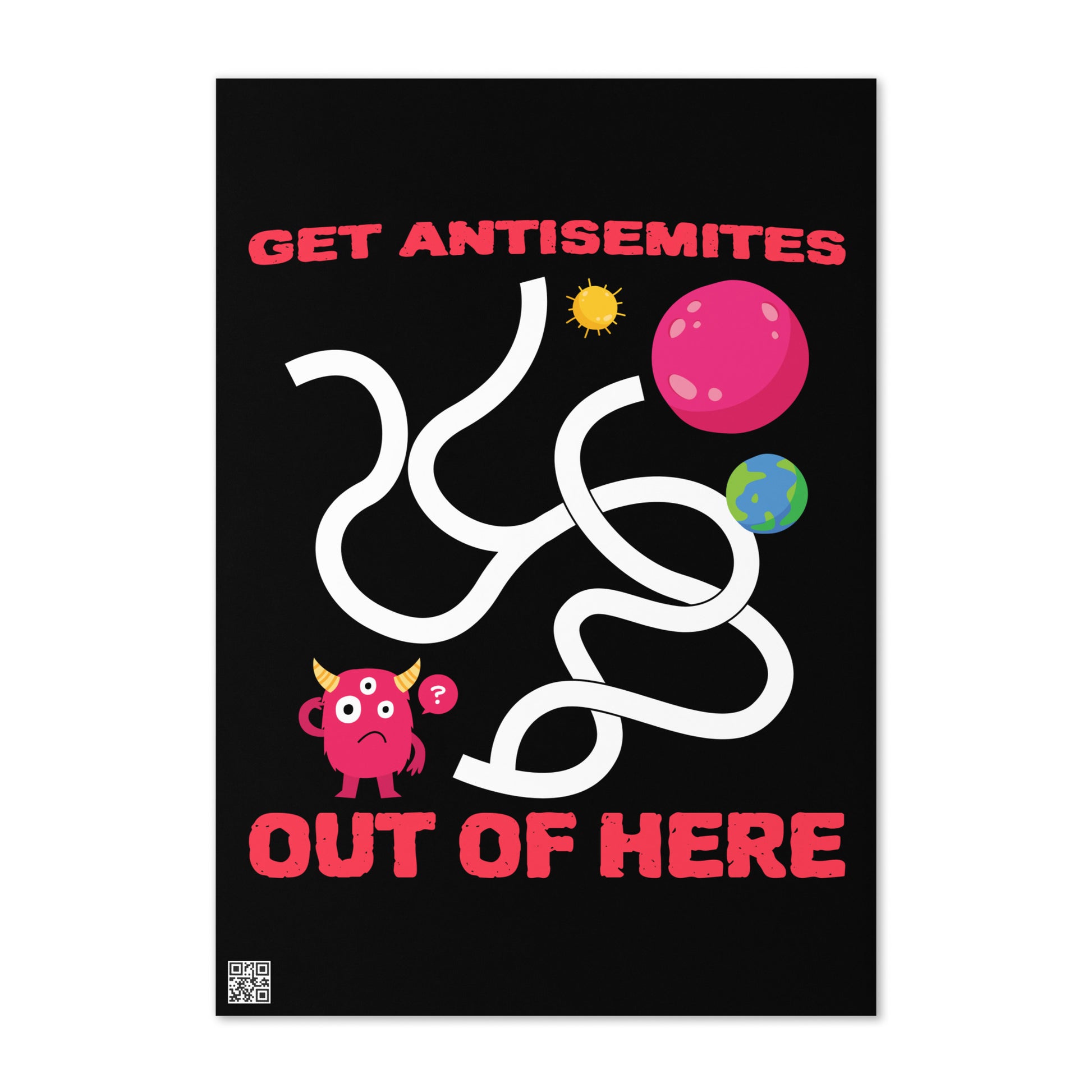 Get Alien Out | Antisemitism | Greeting Card