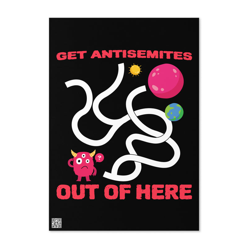 Get Alien Out | Antisemitism | Greeting Card