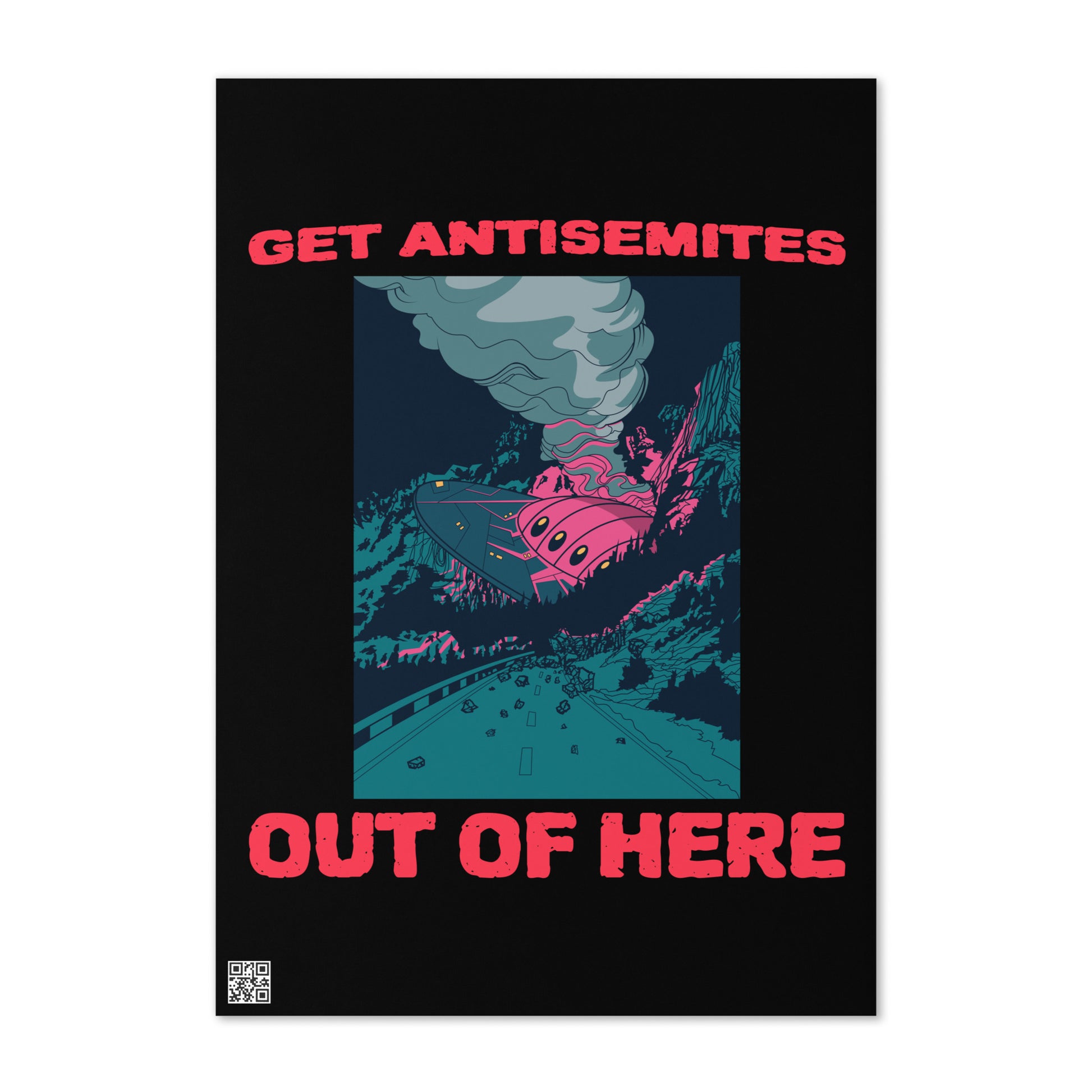 Get Alien Out | Antisemitism | Greeting Card