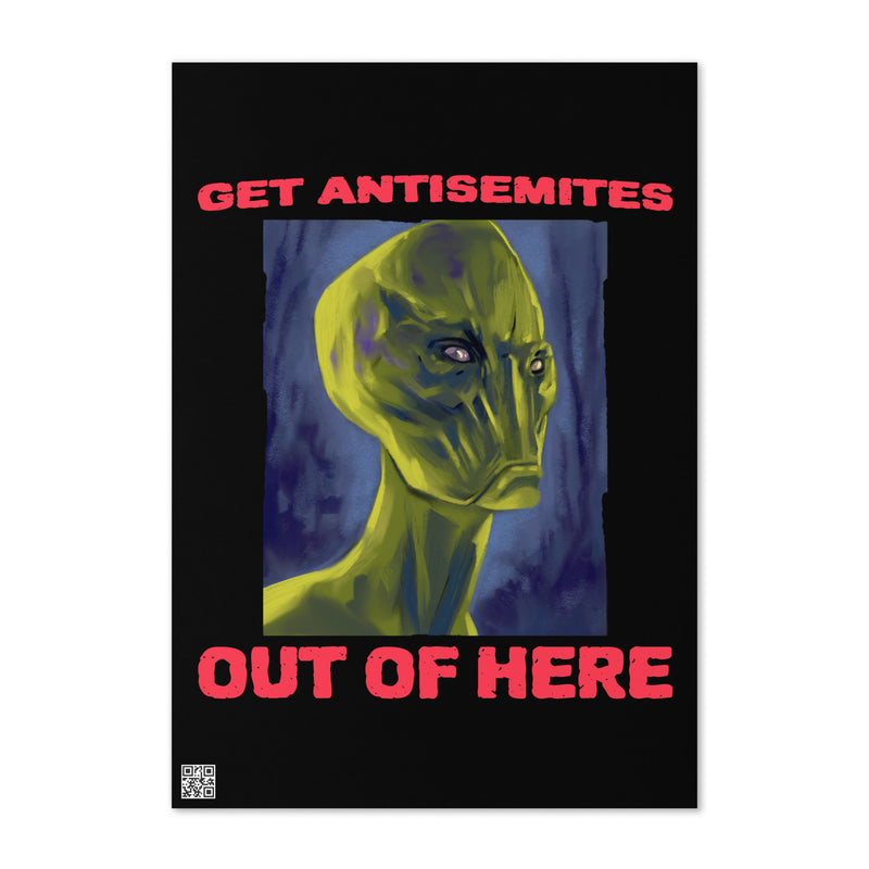 Get Alien Out | Antisemitism | Greeting Card