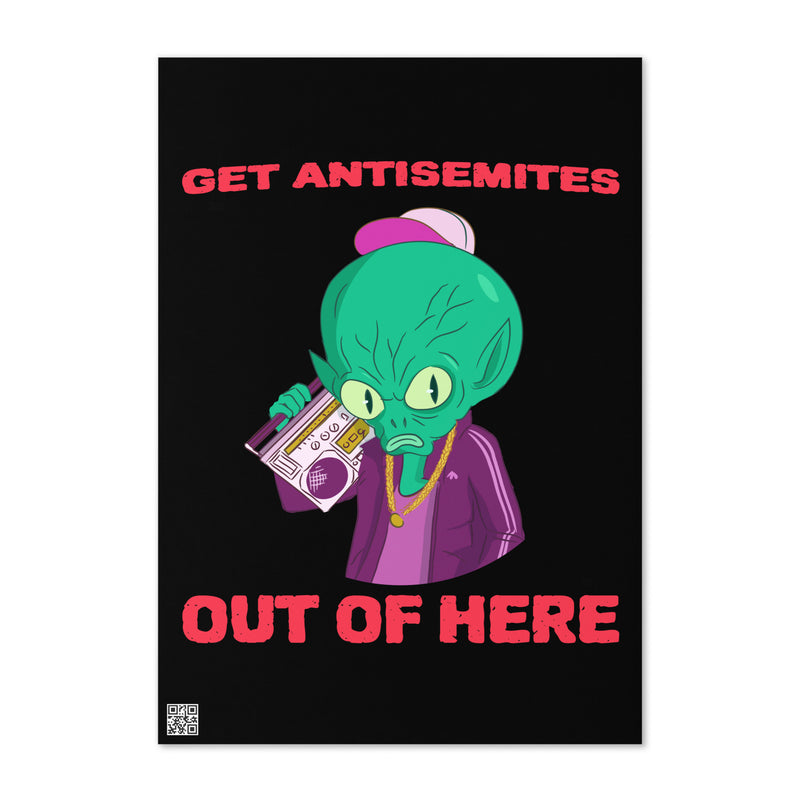 Get Alien Out | Antisemitism | Greeting Card