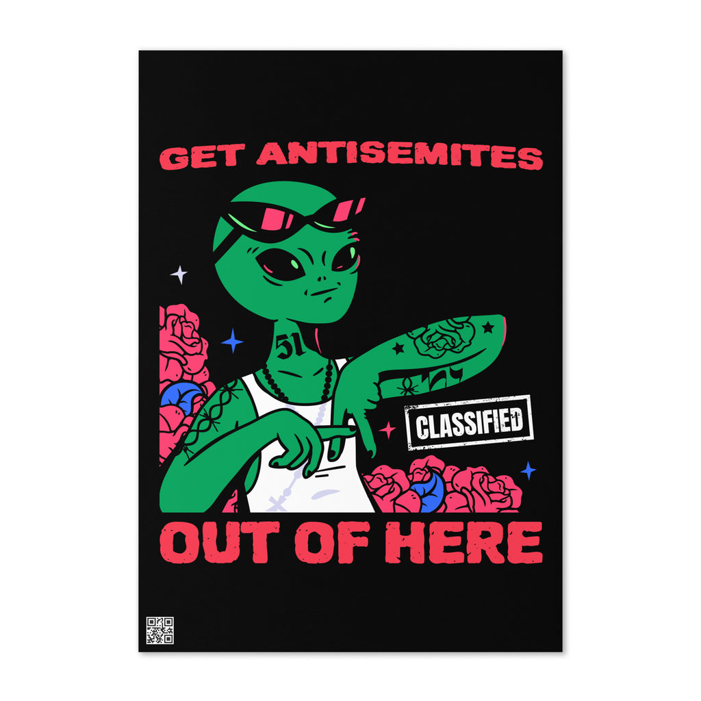 Get Alien Out | Antisemitism | Greeting Card