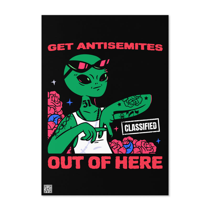 Get Alien Out | Antisemitism | Greeting Card