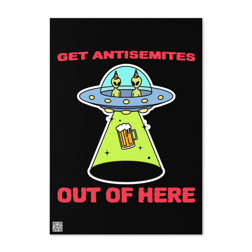 Get Alien Out | Antisemitism | Greeting Card