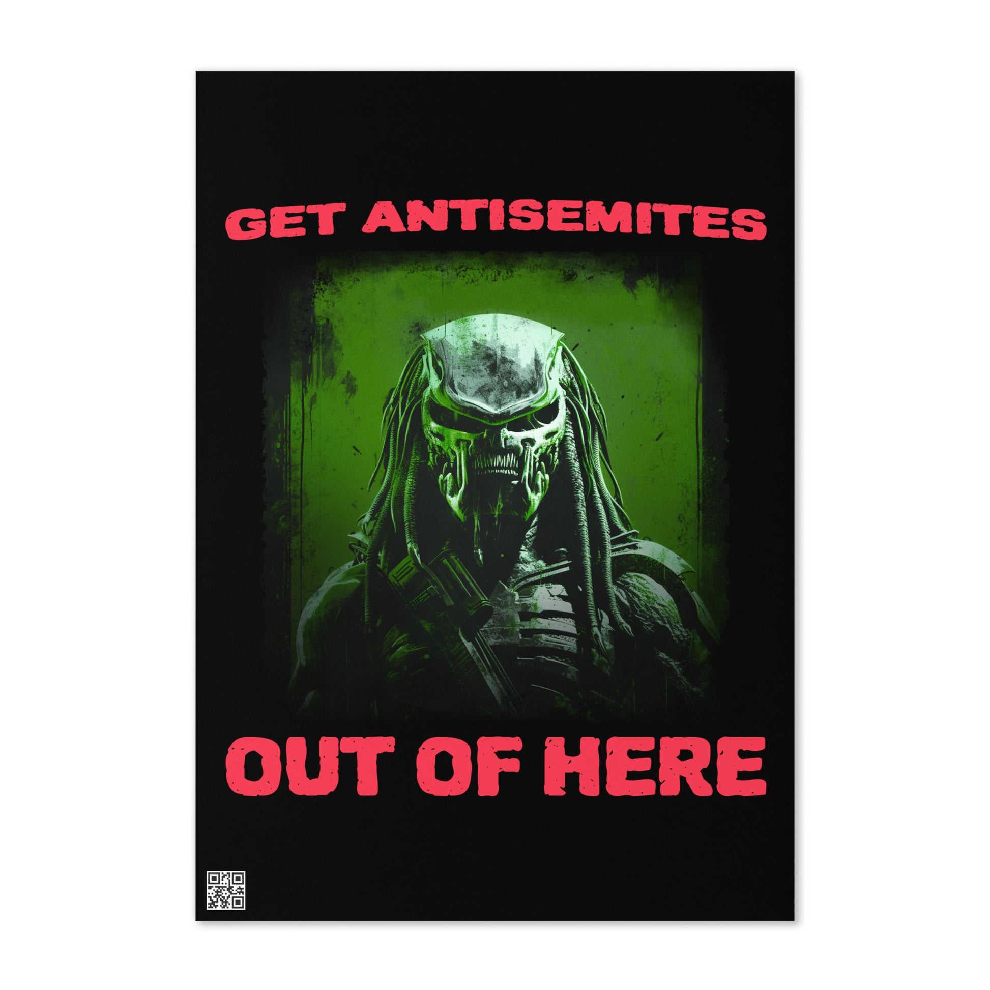 Get Alien Out | Antisemitism | Greeting Card