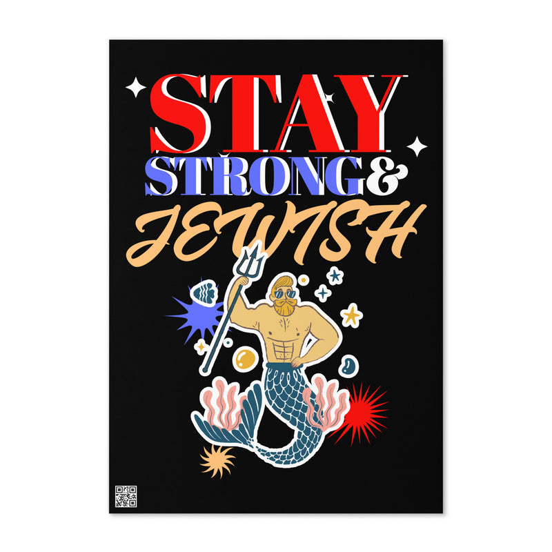 Strong & Jewish | Greeting Card