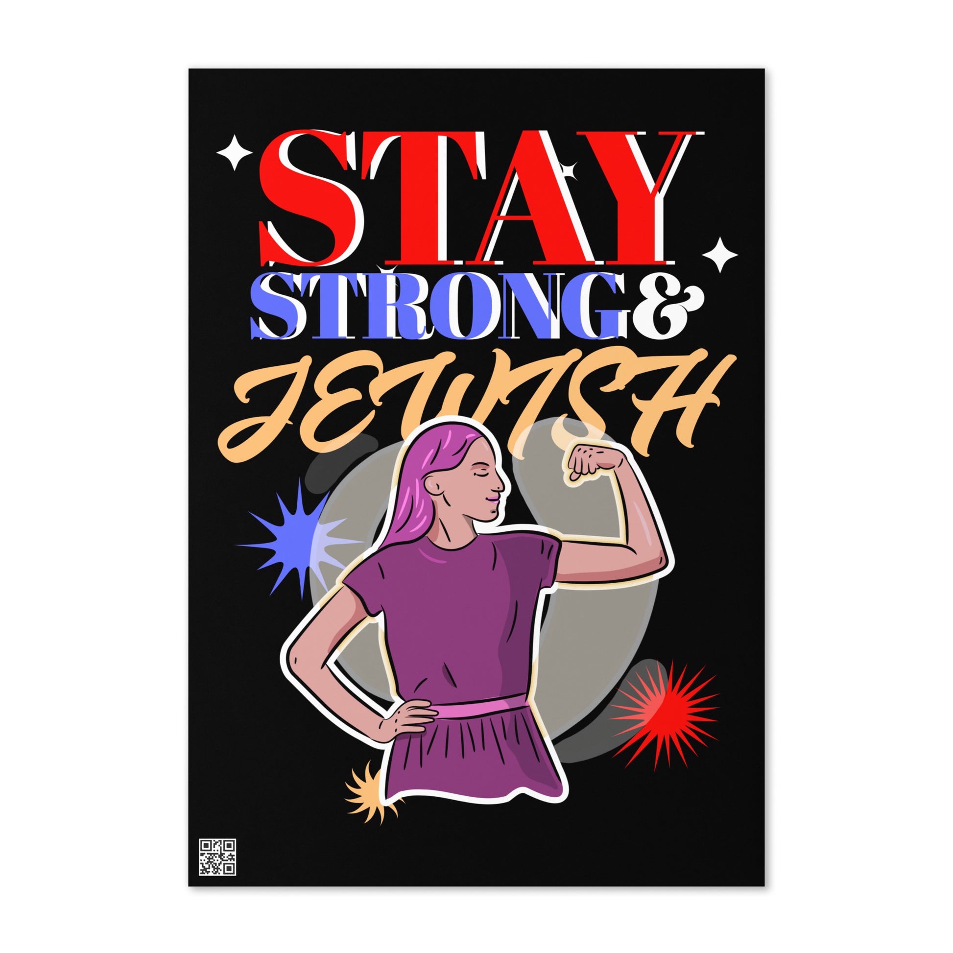 Strong & Jewish | Greeting Card