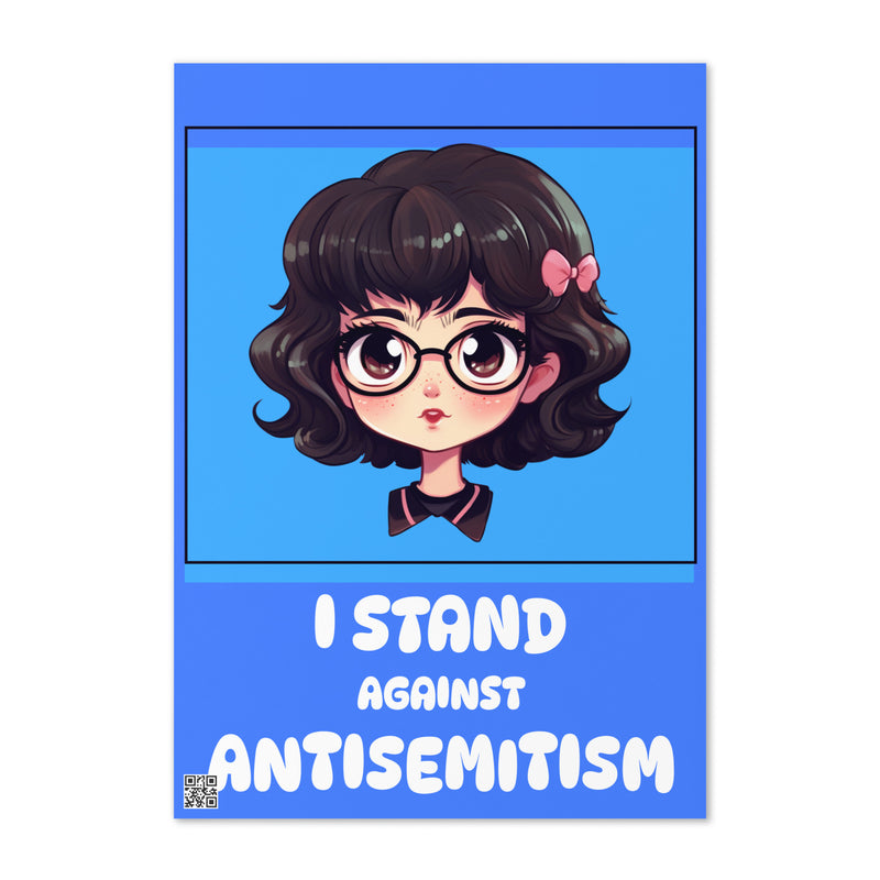 I Stand Against Antisemitism | Greeting Card