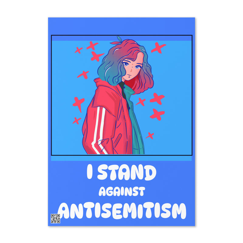 I Stand Against Antisemitism | Greeting Card
