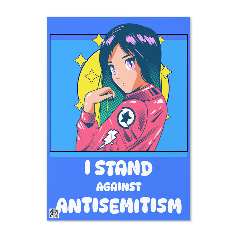 I Stand Against Antisemitism | Greeting Card