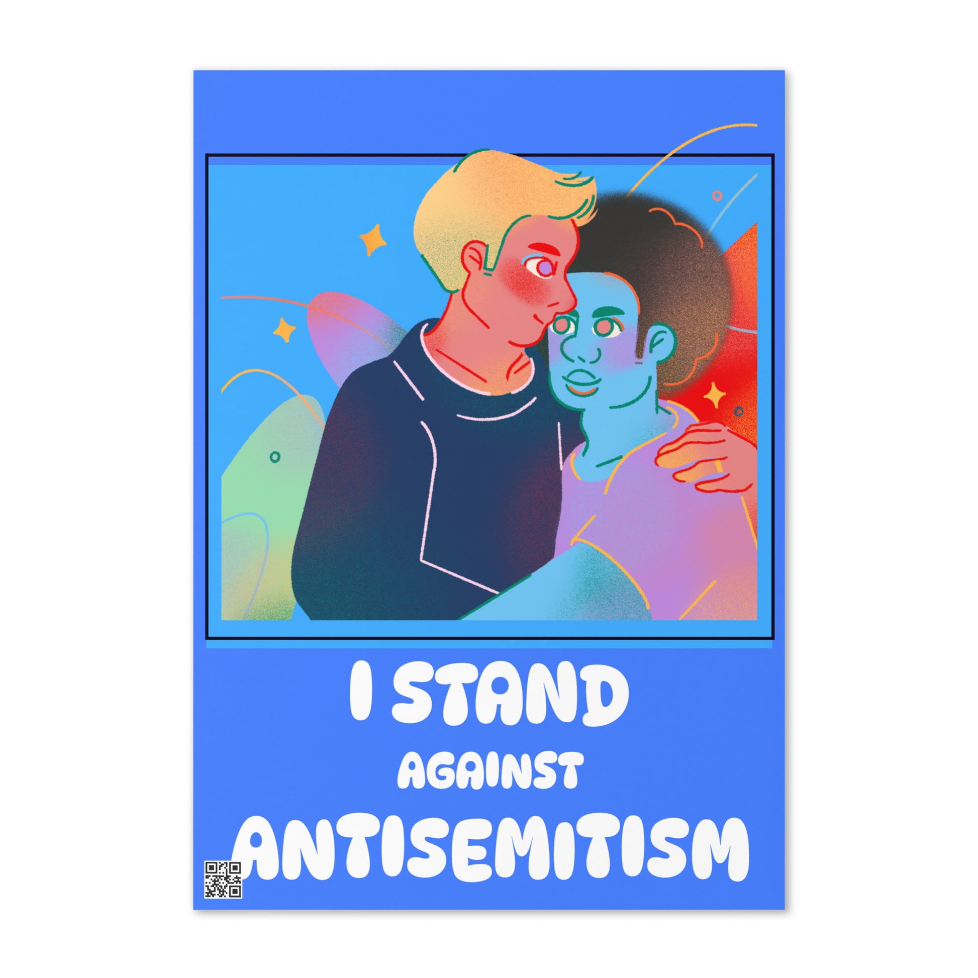 I Stand Against Antisemitism | Greeting Card