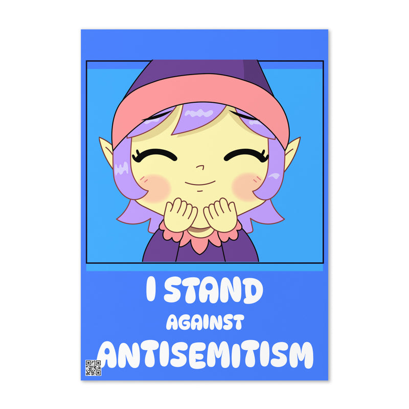 I Stand Against Antisemitism | Greeting Card