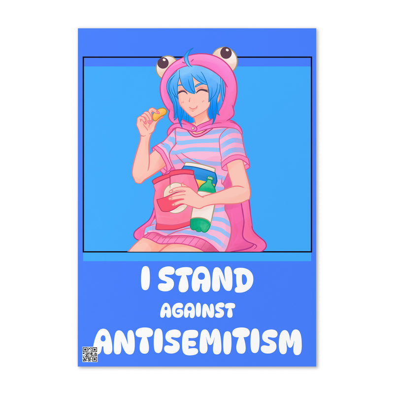 I Stand Against Antisemitism | Greeting Card