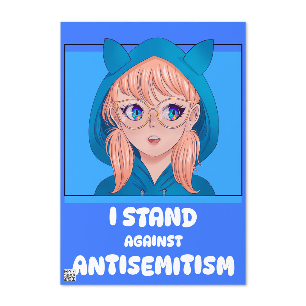 I Stand Against Antisemitism | Greeting Card
