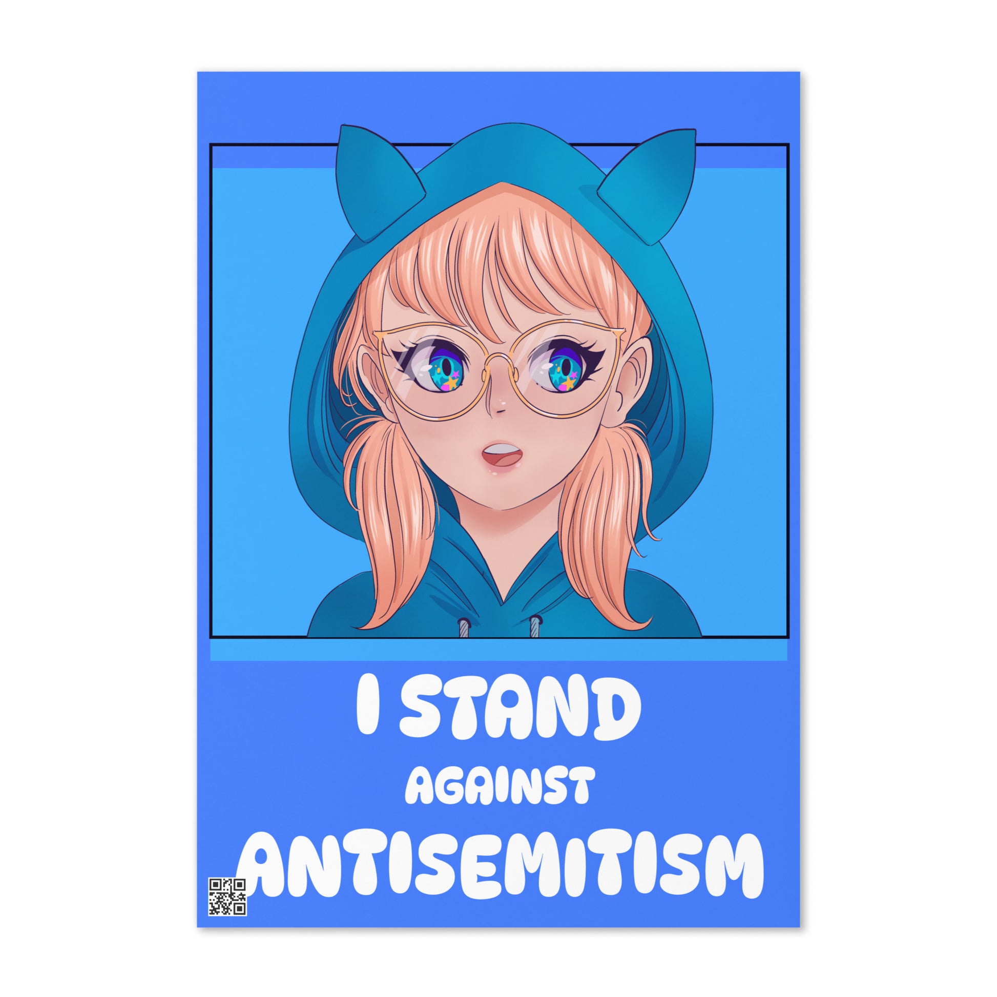 I Stand Against Antisemitism | Greeting Card