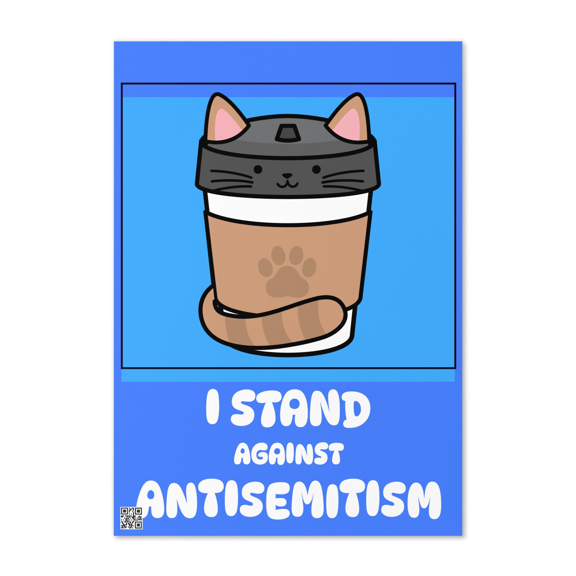 I Stand Against Antisemitism | Greeting Card