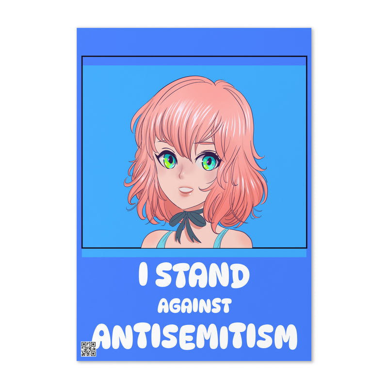 I Stand Against Antisemitism | Greeting Card