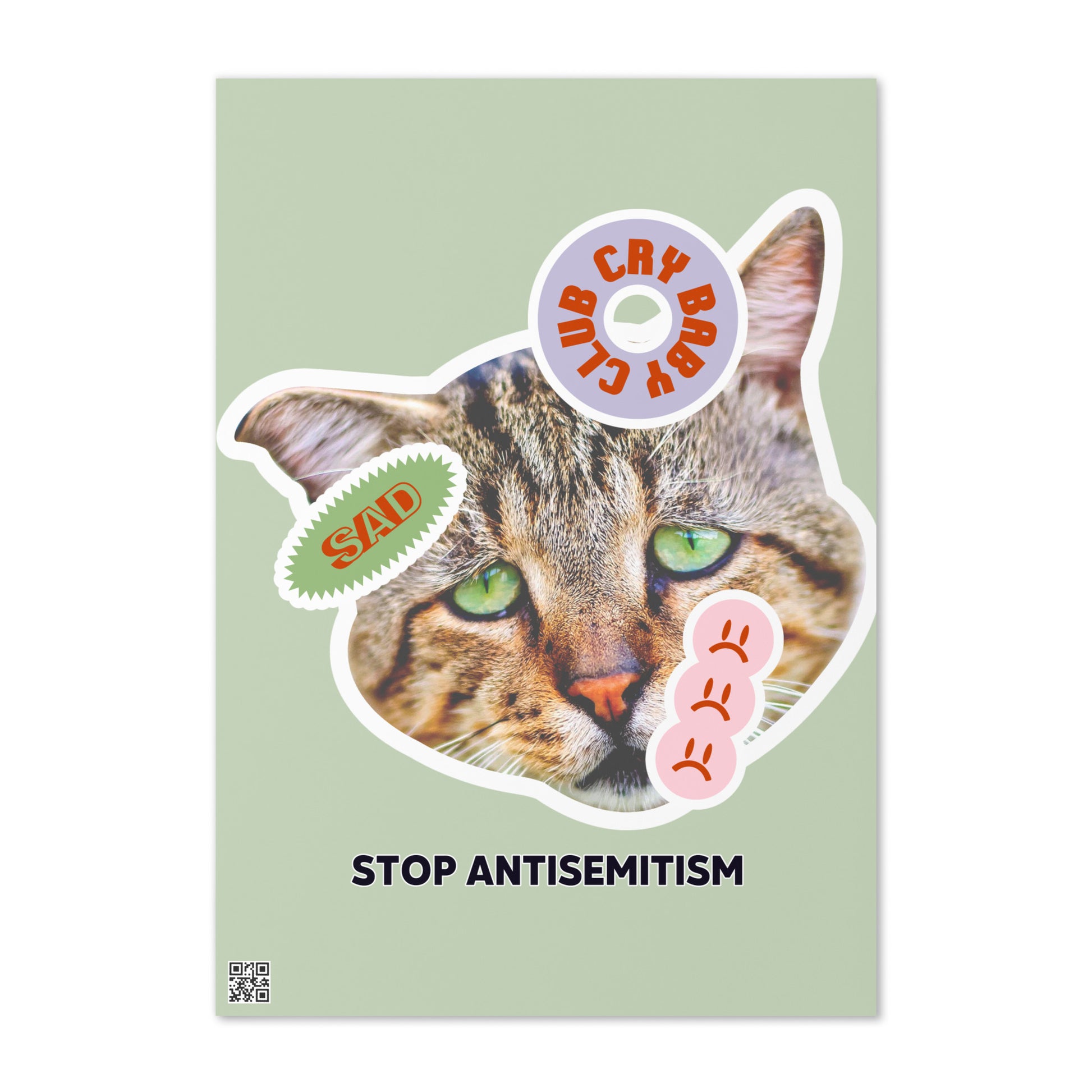 Sweet Cats | Antisemitism | Greeting Card