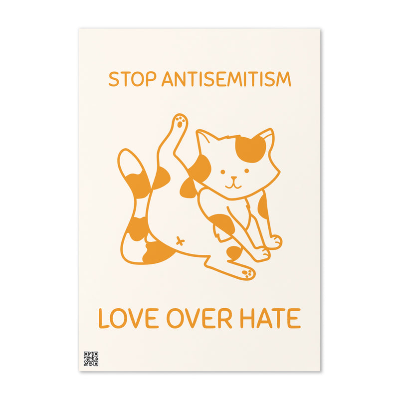 Sweet Cats | Antisemitism | Greeting Card