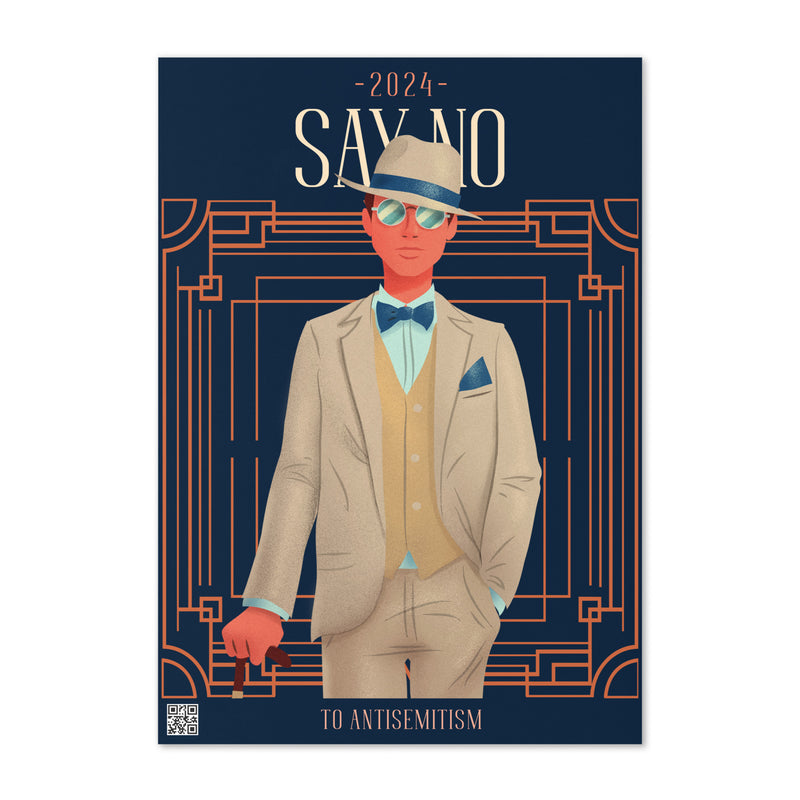 Art Deco Love Story | Greeting Card