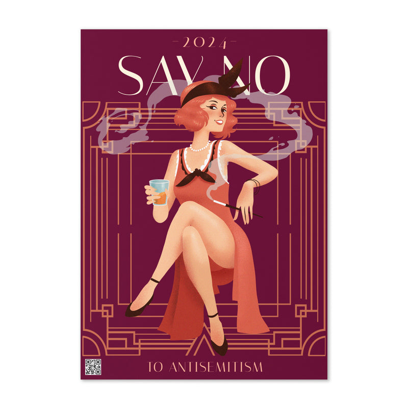 Art Deco Love Story | Greeting Card