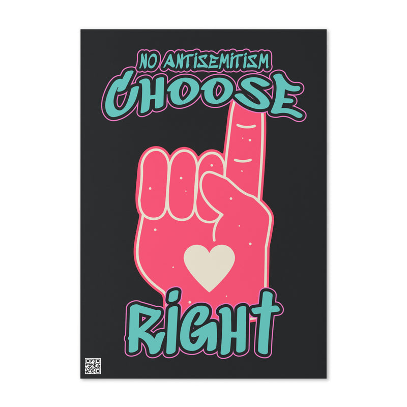 Choose Right | Antisemitism | Greeting Card