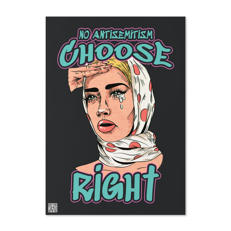 Choose Right | Antisemitism | Greeting Card