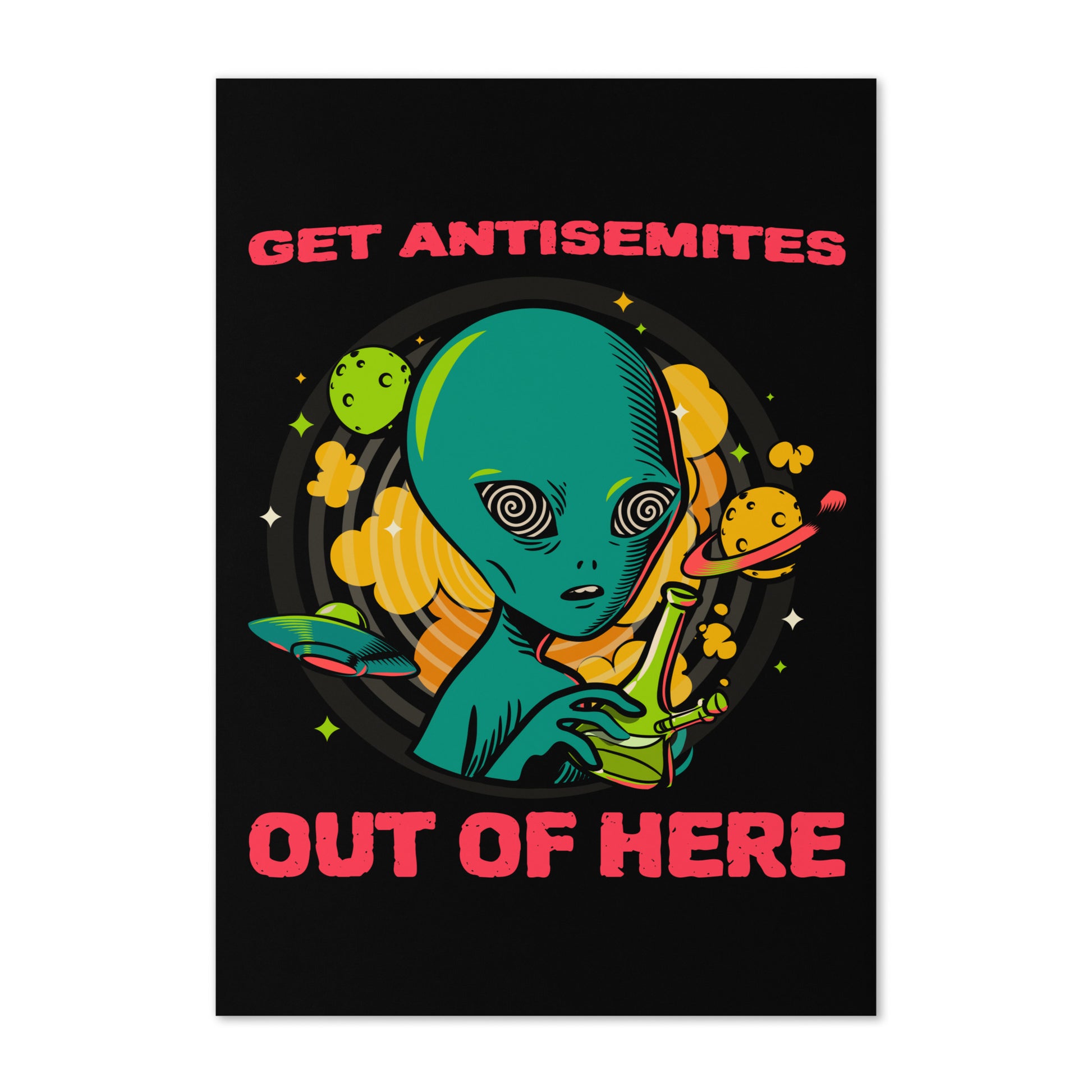 Get Alien Out | Antisemitism | Greeting Card