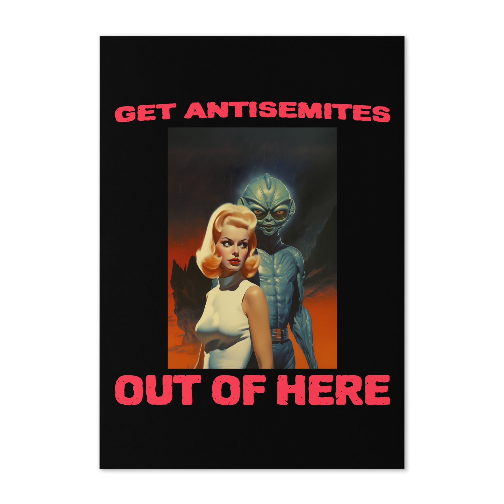 Get Alien Out | Antisemitism | Greeting Card