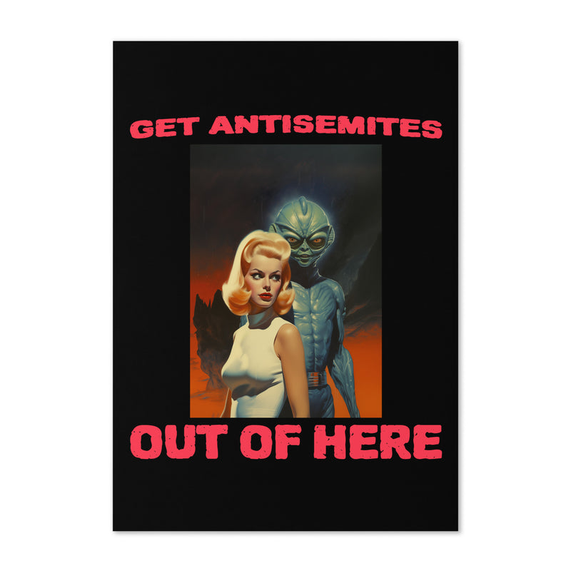 Get Alien Out | Antisemitism | Greeting Card