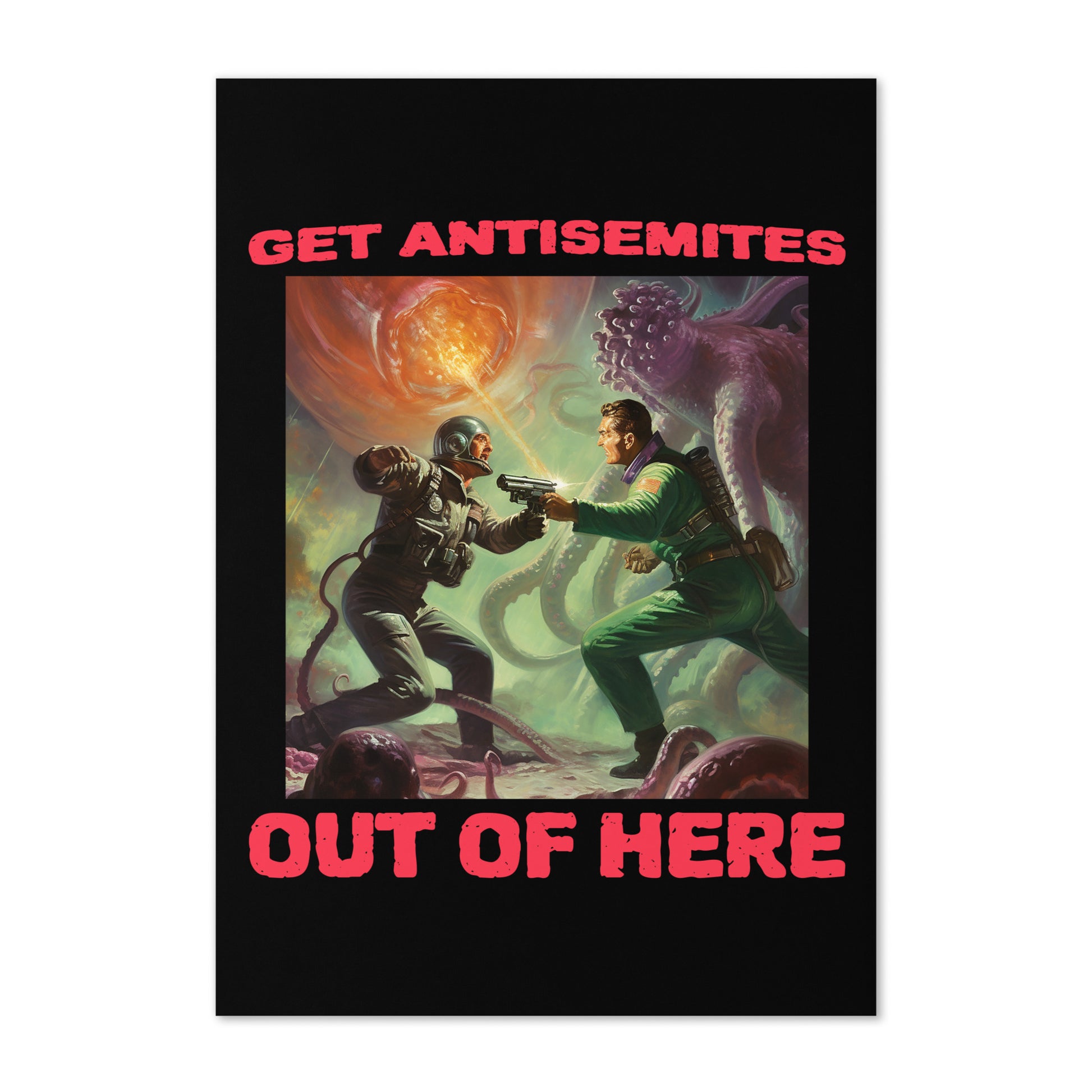 Get Alien Out | Antisemitism | Greeting Card