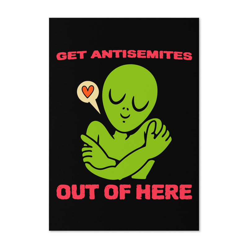 Get Alien Out | Antisemitism | Greeting Card