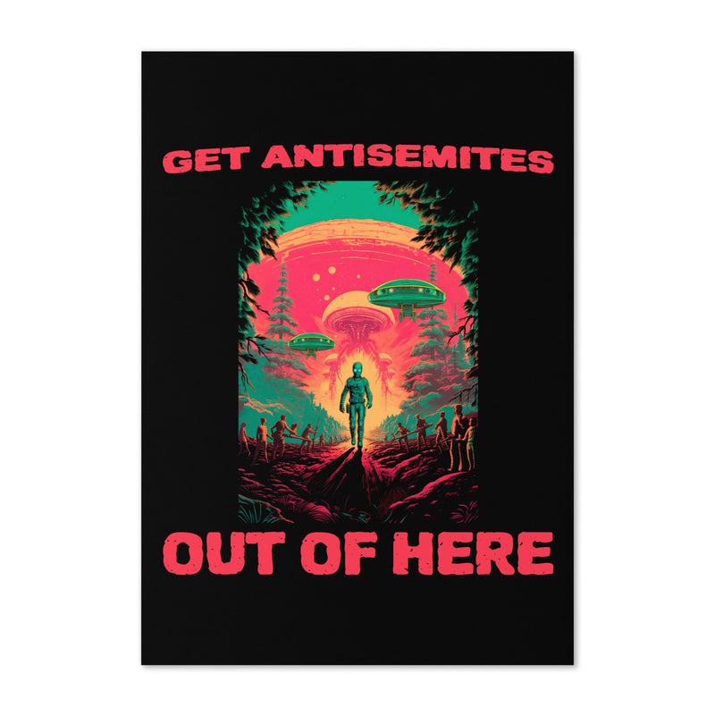 Get Alien Out | Antisemitism | Greeting Card