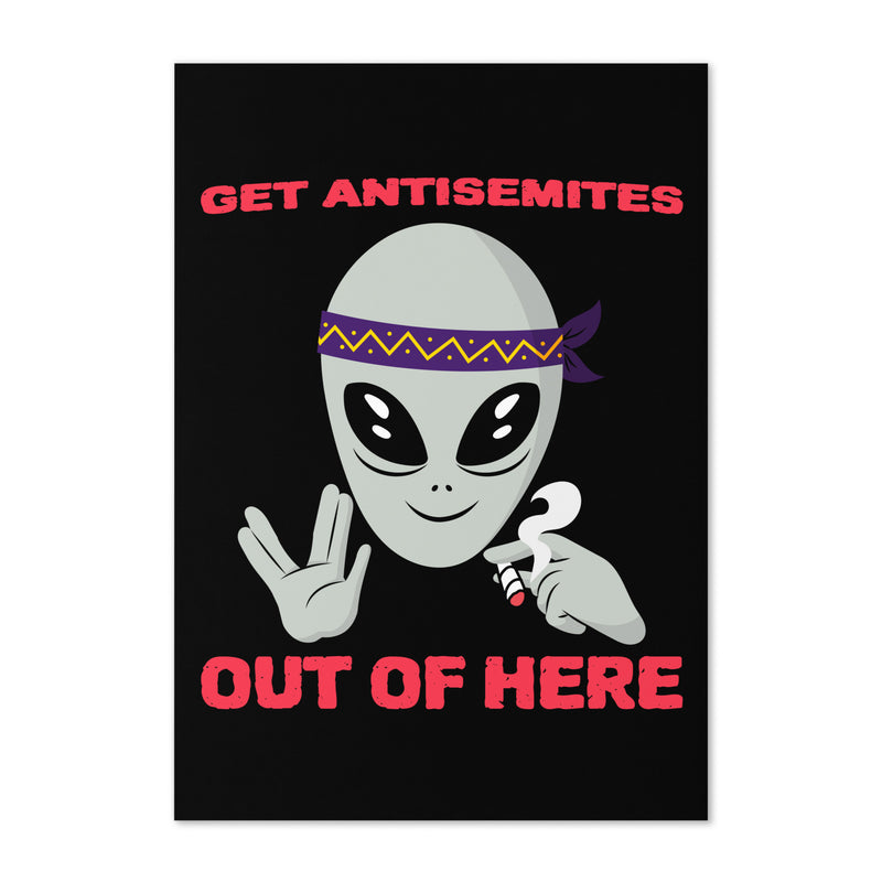 Get Alien Out | Antisemitism | Greeting Card