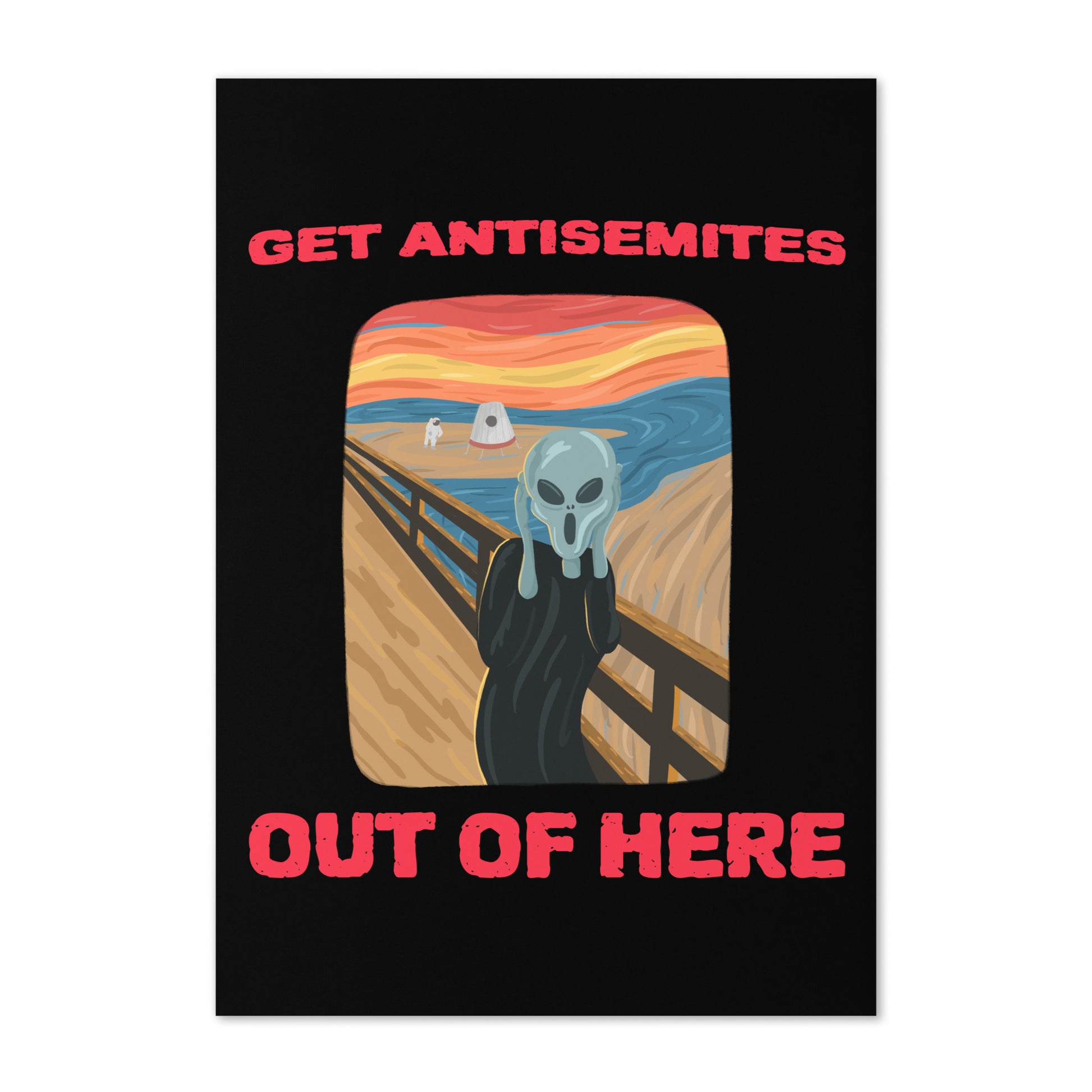 Get Alien Out | Antisemitism | Greeting Card
