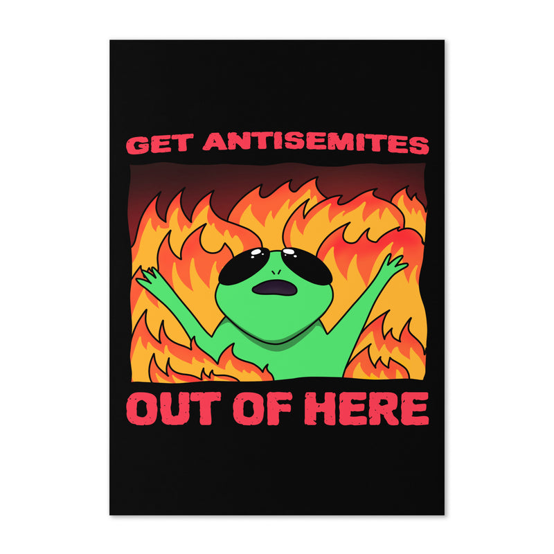Get Alien Out | Antisemitism | Greeting Card