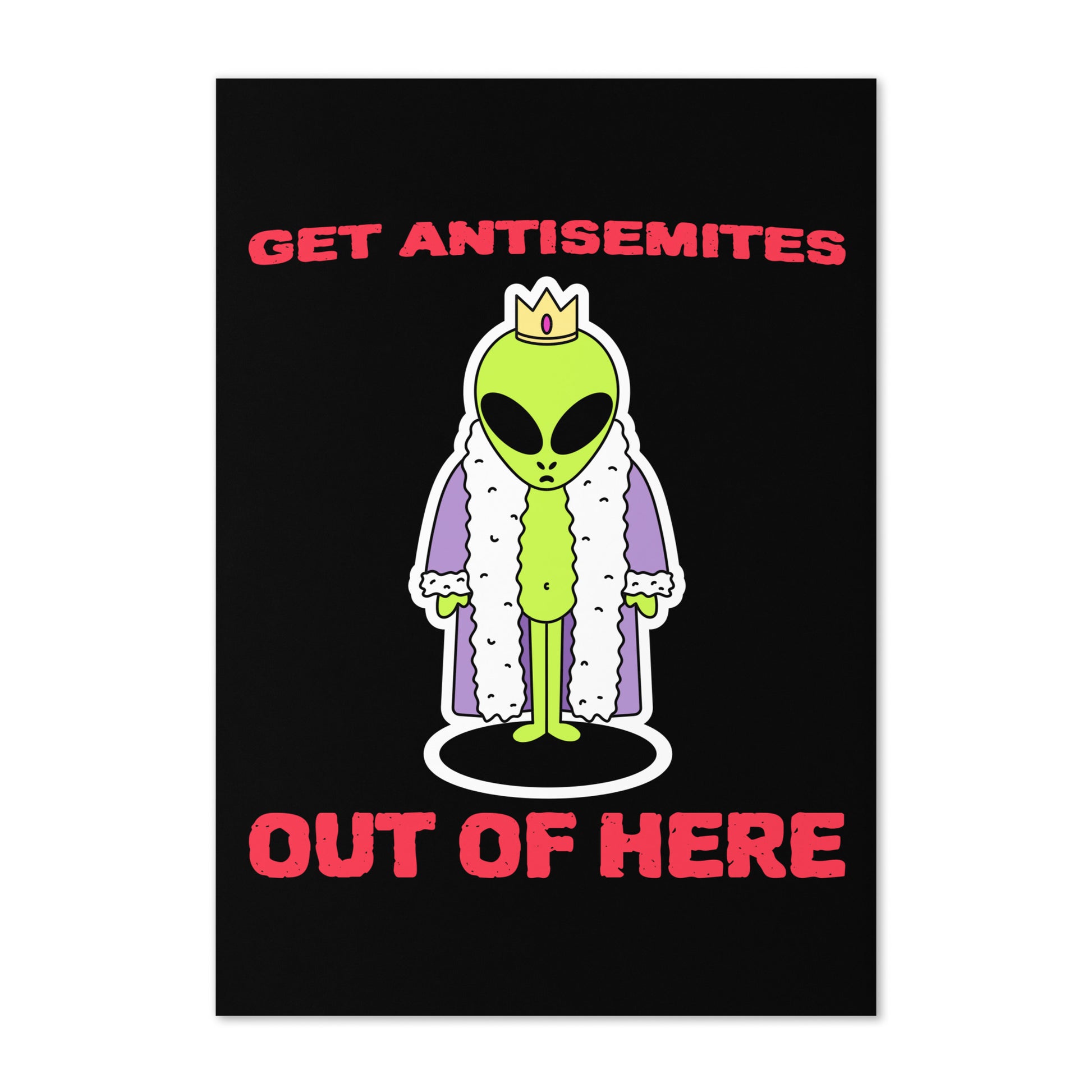 Get Alien Out | Antisemitism | Greeting Card