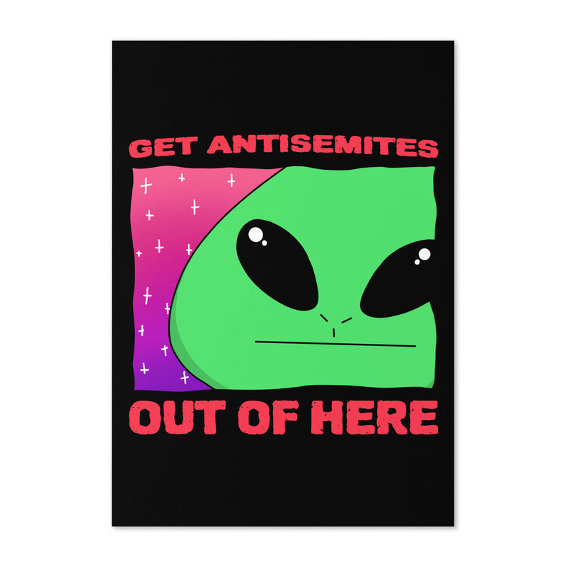 Get Alien Out | Antisemitism | Greeting Card