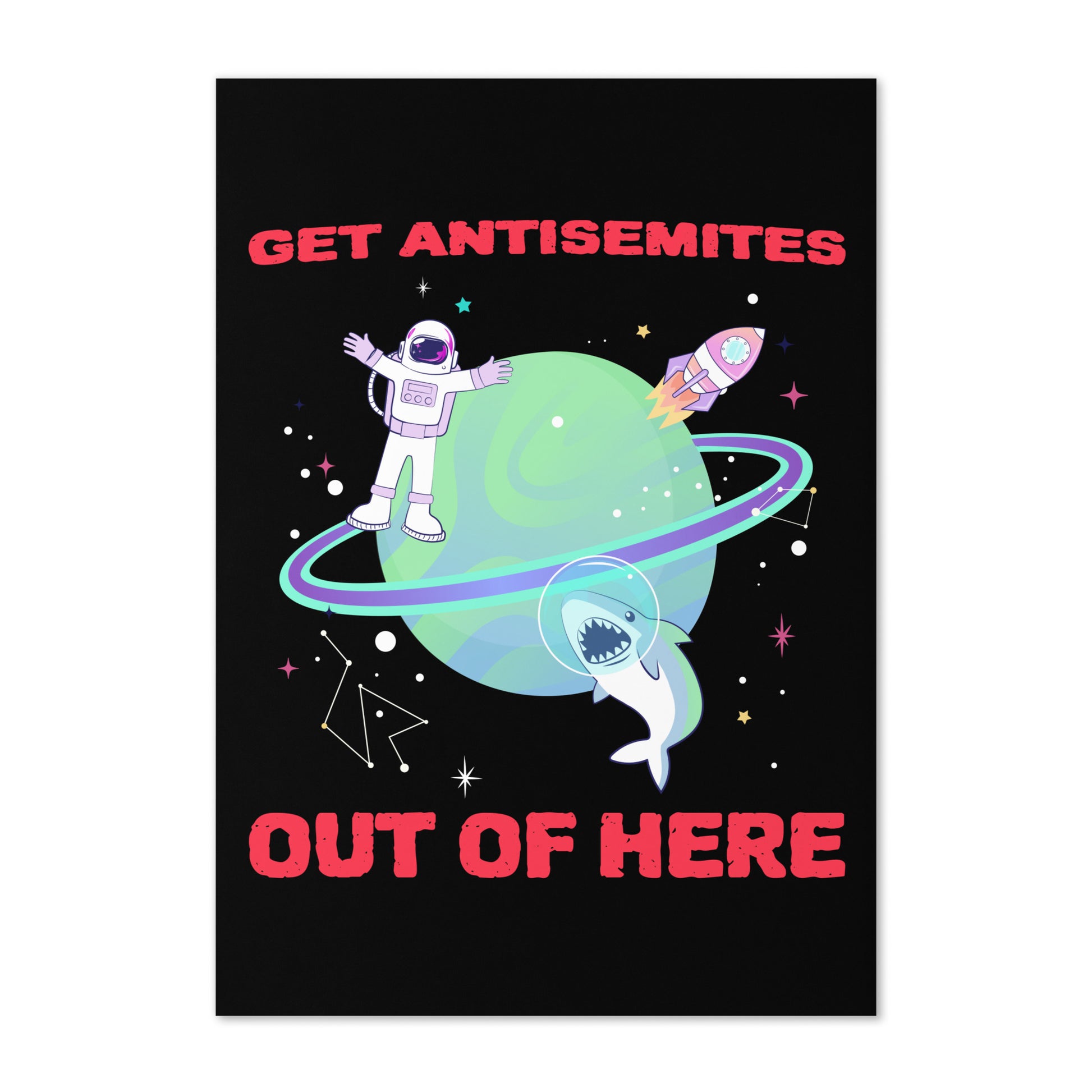 Get Alien Out | Antisemitism | Greeting Card