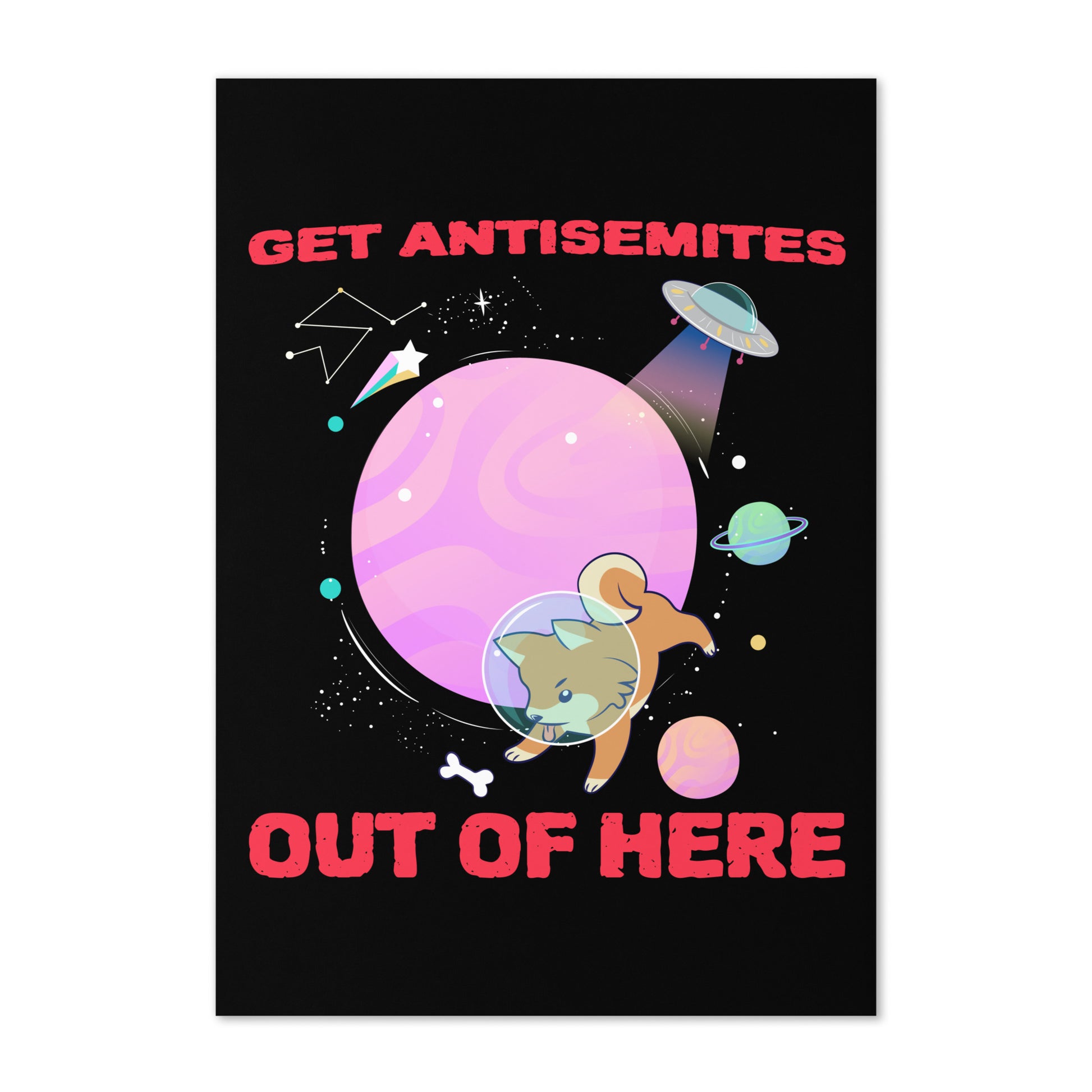 Get Alien Out | Antisemitism | Greeting Card