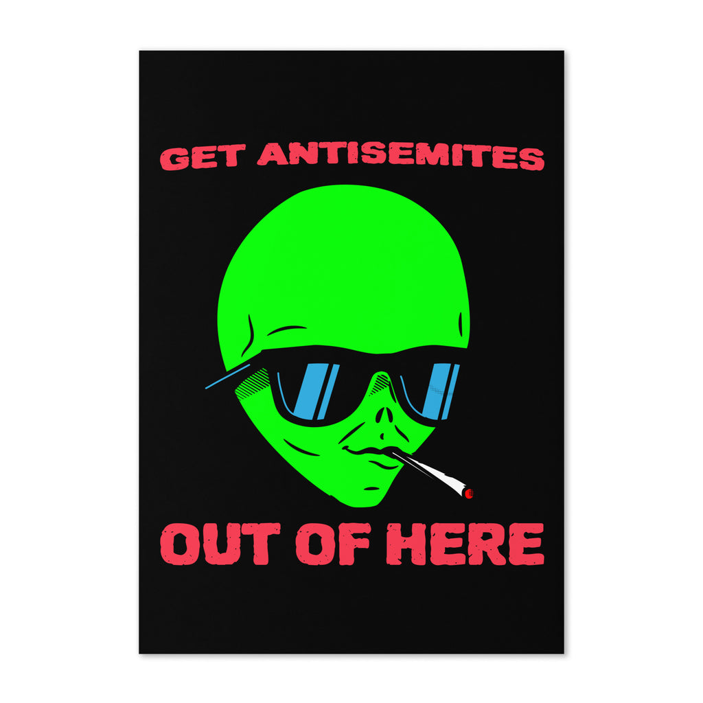 Get Alien Out | Antisemitism | Greeting Card