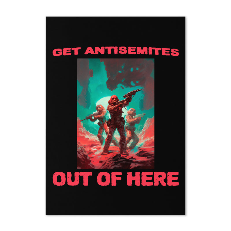 Get Alien Out | Antisemitism | Greeting Card