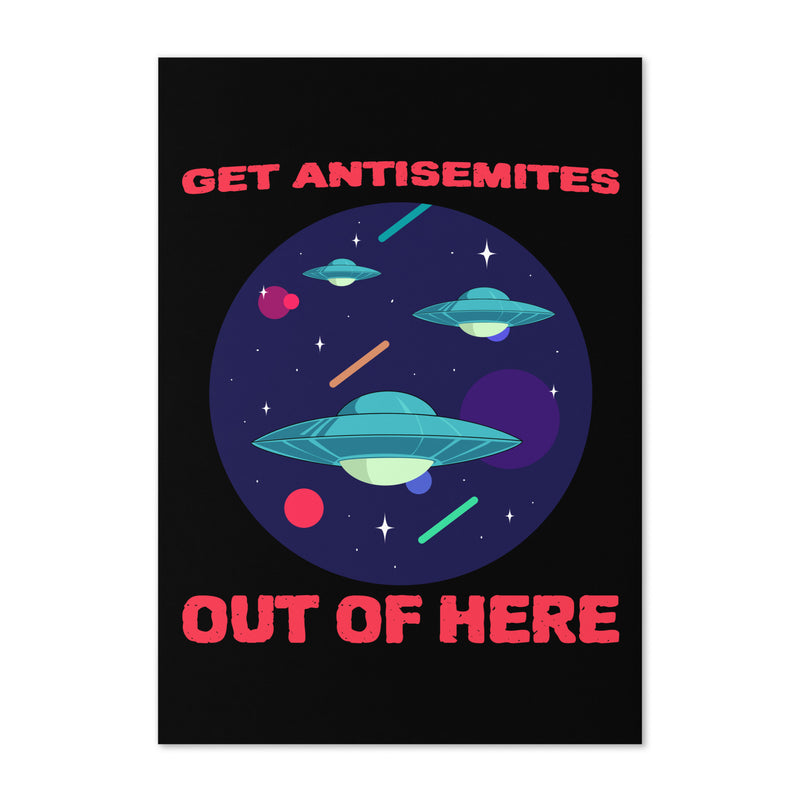Get Alien Out | Antisemitism | Greeting Card