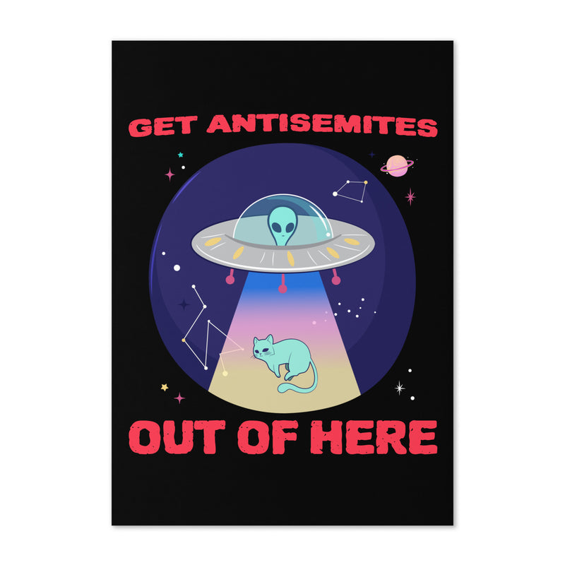 Get Alien Out | Antisemitism | Greeting Card