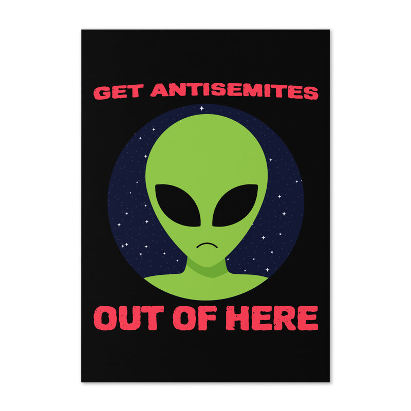 Get Alien Out | Antisemitism | Greeting Card