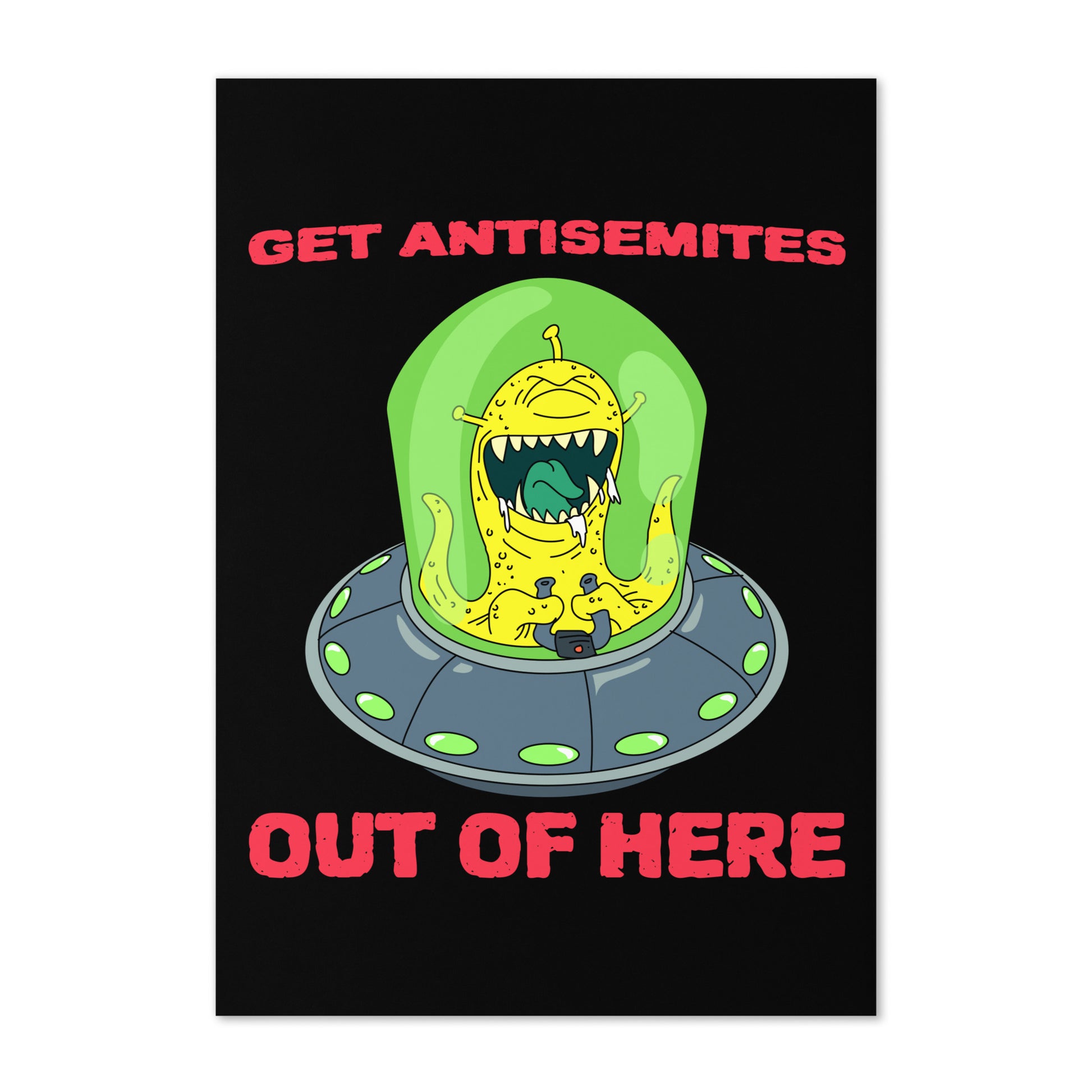 Get Alien Out | Antisemitism | Greeting Card