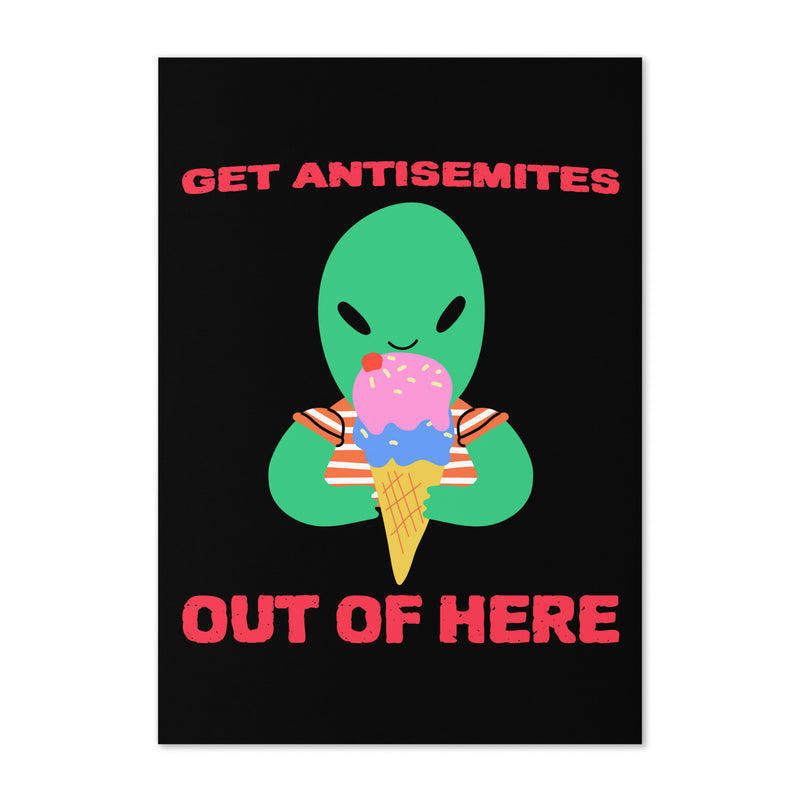 Get Alien Out | Antisemitism | Greeting Card